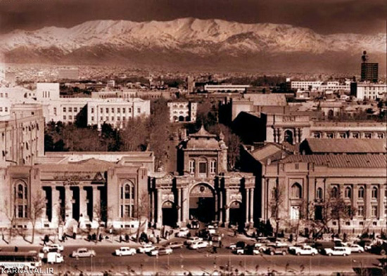 سردر باغ ملی، نماد تاریخ کهن تهران