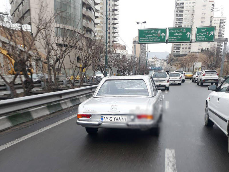 نایاب‌ترین خودروی بنز در ایران/ عکس